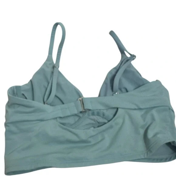 Athleta blue swimsuit top size 34 B/C - Picture 3 of 12